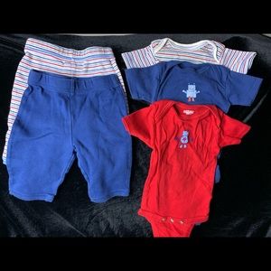 0-3 month outfit sets